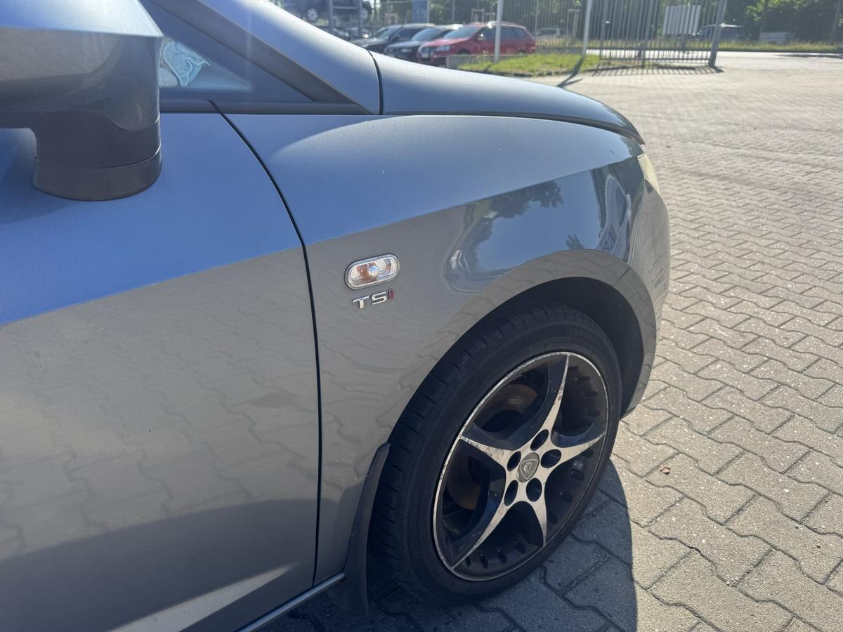 Seat Ibiza ST 6J original Kotfl&uuml;gel vorne rechts LX7R Monsungraumetallic Bj.2012